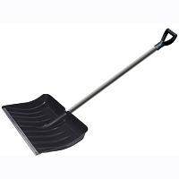 Лопата для уборки снега, полотно 512х408 мм, алюминиевый черенок 32 мм, с ручкой, 68107-3 Лопата для уборки снега, полотно 512х408 мм, алюминиевый черенок 32 мм, с ручкой, 68107-3