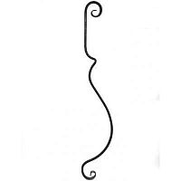 Балясина француженка 1000х12 мм 4805*** Балясина француженка 1000х12 мм 4805***