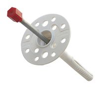 Дюбель для изоляции IZL-T 10х100 со стальным гвоздем /100/ Дюбель для изоляции IZL-T 10х100 со стальным гвоздем /100/