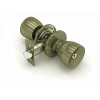 Ручка межкомн. Латунина 591 АB/ BK антич.бронза KL3-2-25 Ручка межкомн. Латунина 591 АB/ BK антич.бронза KL3-2-25