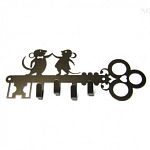 Ключница "Мышата" бронзовый металлик, НОЭЗ, 12670 Ключница "Мышата" бронзовый металлик, НОЭЗ, 12670