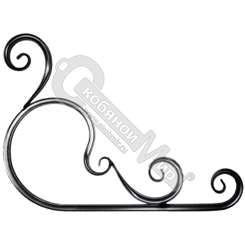 Узор "Афина" угловой 550х415 мм