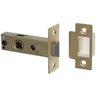 У Защелка межкомнатная HD-002 SB матовая латунь У Защелка межкомнатная HD-002 SB матовая латунь