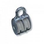 Блок двойной с нейлоновым колесом 12мм/50мм/1/ Блок двойной с нейлоновым колесом 12мм/50мм/1/