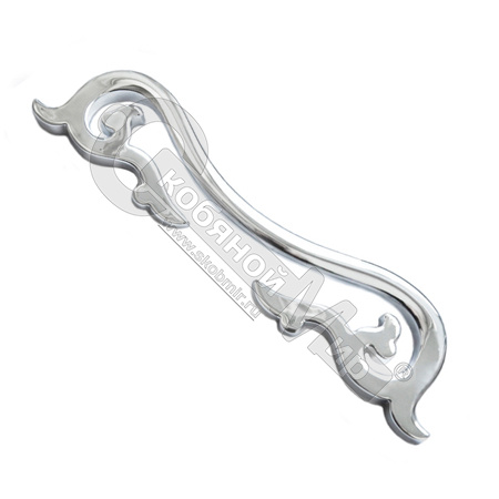 Ручка-скоба 192 мм BRASS современная классика, глянцевый хром, 305192МР02*** Ручка-скоба 192 мм BRASS современная классика, глянцевый хром, 305192МР02***