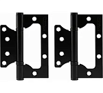 Петля универсальная накладная без врезки 800-5" 125х75х2,5 НОРМА-М черный 18493 Петля универсальная накладная без врезки 800-5" 125х75х2,5 НОРМА-М черный 18493