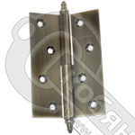 Петля левая А010-D100x70х3-2В L античная бронза ARCHIE фото 2 Петля левая А010-D100x70х3-2В L античная бронза ARCHIE фото 2