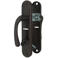 Ручка на планке РДП-2-006/В-42С-АМ-П антик медь, прав.с верт./15/ Ручка на планке РДП-2-006/В-42С-АМ-П антик медь, прав.с верт./15/