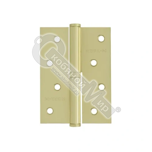 Петля универсальная сталь 5-4ВВ с колп. латунь 10061 Петля универсальная сталь 5-4ВВ с колп. латунь 10061