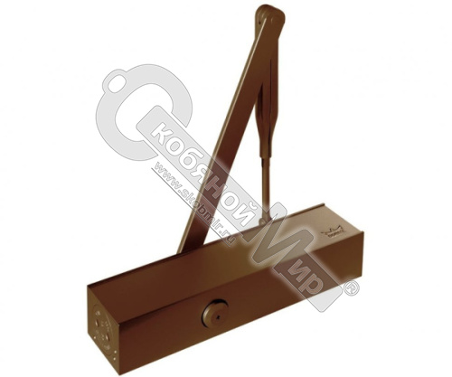 Доводчик DORMA-TS 73 EN 2-4 (120кг), тело без тяги, коричневый 37010103