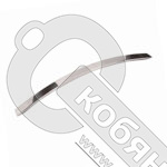 Ручка-скоба 192 мм, SL 1312, алюминиевая, INOX*** фото 2 Ручка-скоба 192 мм, SL 1312, алюминиевая, INOX*** фото 2