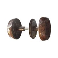 Ручка-кнопка РК-1 антик  орех (30)