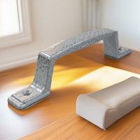 Ручка-скоба оконная РС-80-С антик белое серебро (50) Ручка-скоба оконная РС-80-С антик белое серебро (50)