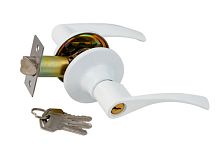 Защелка дверная S-Locked 23-01 ET White белый ключ (24) 122212 Защелка дверная S-Locked 23-01 ET White белый ключ (24) 122212