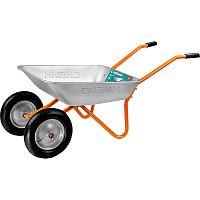 Тачка садовая двухколесная, 65 л, грузоподъемность 100 кг, СИБИН СТ-21, 39909_z01 Тачка садовая двухколесная, 65 л, грузоподъемность 100 кг, СИБИН СТ-21, 39909_z01