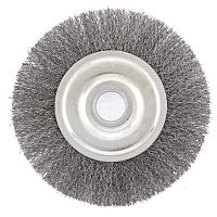 Щетка для УШМ 150мм d22мм плоская Щетка для УШМ 150мм d22мм плоская