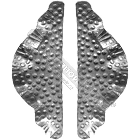 Ручка дверная накладка 160х70 мм 8600Т Ручка дверная накладка 160х70 мм 8600Т