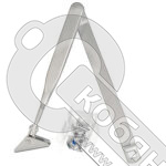 Рычаг для дверного доводчика DORMA TS77, серебро 77200101 фото 2 Рычаг для дверного доводчика DORMA TS77, серебро 77200101 фото 2