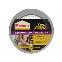 Алюминиевая клейкая лента "ХозЛента "Момент Алюминиевая" 25 м, 1690068*** Алюминиевая клейкая лента "ХозЛента "Момент Алюминиевая" 25 м, 1690068***