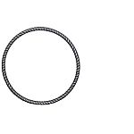 Кольцо "Витое" Т15х350 мм D 350 мм Кольцо "Витое" Т15х350 мм D 350 мм