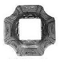 Подпятник штампованный 100х100 мм кв 40 мм 19467-40 Подпятник штампованный 100х100 мм кв 40 мм 19467-40