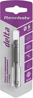 Сверло по стеклу и керамике, 4 мм Delta, "Rennbohr", 676004 Сверло по стеклу и керамике, 4 мм Delta, "Rennbohr", 676004