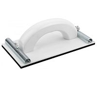 Держатель для наждачной бумаги, 230х105 мм, пластиковый с металлическим прижимом, 39743 Держатель для наждачной бумаги, 230х105 мм, пластиковый с металлическим прижимом, 39743