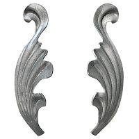 Лист штампованный пара 180х63х2 мм 125б/4026-27.03 Лист штампованный пара 180х63х2 мм 125б/4026-27.03