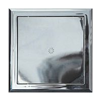 Люк ревизионный пластиковый 150х150 мм, хром, AD1515 Люк ревизионный пластиковый 150х150 мм, хром, AD1515