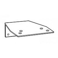 Уголок д/параллельной установки рычажной тяги, цвет-серебро Уголок д/параллельной установки рычажной тяги, цвет-серебро