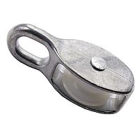 Блок одинарный с нейлоновым колесом 7мм/25мм /1/ Блок одинарный с нейлоновым колесом 7мм/25мм /1/