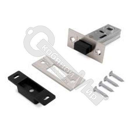 Защелка межкомнатная 100-М SN матовый никель /40/200/ арт.00011565 Защелка межкомнатная 100-М SN матовый никель /40/200/ арт.00011565