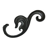 Лист кованый левый 145х60 мм***  Лист кованый левый 145х60 мм***