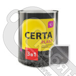 Грунт-эмаль по ржавчине 3 в 1 "CERTA-PLAST", графит темный (0,8 кг), PL3V10019 фото 2 Грунт-эмаль по ржавчине 3 в 1 "CERTA-PLAST", графит темный (0,8 кг), PL3V10019 фото 2