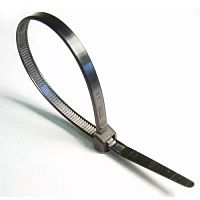 Хомут-стяжка с мет.замком 4,7х300 черный 8171 /100шт/ Хомут-стяжка с мет.замком 4,7х300 черный 8171 /100шт/