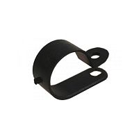 Серьга для кабеля ф 12 (черная) 8162  Серьга для кабеля ф 12 (черная) 8162