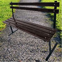 Скамья СП со спинкой, 1.5 м Скамья СП со спинкой, 1.5 м