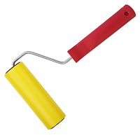 Валик прижимной для обоев 150 мм, резиновый, желтый, USP-0294, 02983/02977 Валик прижимной для обоев 150 мм, резиновый, желтый, USP-0294, 02983/02977