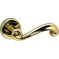 Дверная ручка на розетке MELODIA 225 D полированная латунь 00000468 Дверная ручка на розетке MELODIA 225 D полированная латунь 00000468