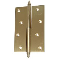 Петля левая А010-D100x70х3-2U L матовая латунь ARCHIE Петля левая А010-D100x70х3-2U L матовая латунь ARCHIE