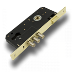 Корпус врезного замка золото + ответ.планка 109 СК2000 GP*** Корпус врезного замка золото + ответ.планка 109 СК2000 GP***