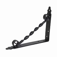 Кронштейн фигурный 350х250 мм мод. 2, черный Кронштейн фигурный 350х250 мм мод. 2, черный