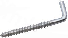 Шуруп Г-образный (костыль), цинк 10х200 /10/ Шуруп Г-образный (костыль), цинк 10х200 /10/