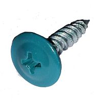 Саморез с прессшайбой, острый RAL5021 4,2х19 морская волна /500/ Саморез с прессшайбой, острый RAL5021 4,2х19 морская волна /500/