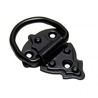 Ручка "Кольцо" 56х79 мм РКО-50-S НОЭЗ черный матовый (30) Ручка "Кольцо" 56х79 мм РКО-50-S НОЭЗ черный матовый (30)