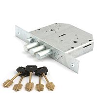 Замок врезной REХ 3.9, 6-ти сувальдный, правый, 5 кл. Замок врезной REХ 3.9, 6-ти сувальдный, правый, 5 кл.