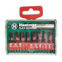 Набор бит №4 Ph/Pz/Sl/Hх (9 шт.), Hammer Flex, 203-904 PB*** Набор бит №4 Ph/Pz/Sl/Hх (9 шт.), Hammer Flex, 203-904 PB***