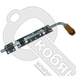 Засов гаражный ЗГ-400 мод. 2, черный, Домарт фото 2 Засов гаражный ЗГ-400 мод. 2, черный, Домарт фото 2