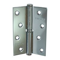 Петля л.сталь.100х70х2,5 СР (1ВВ) полирован.хром Петля л.сталь.100х70х2,5 СР (1ВВ) полирован.хром