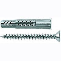 94762 Универсальный дюбель с кромкой и шурупом UX 8 x 50R S/15 94762 Универсальный дюбель с кромкой и шурупом UX 8 x 50R S/15